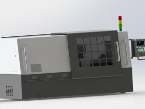 assembly of machining equipment Modello 3D