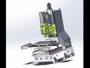 assembly of machining equipment Modello 3D