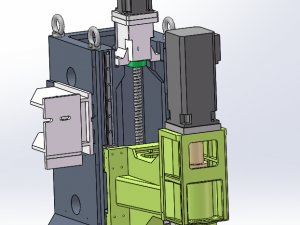 assembly of machining equipment Modello 3D