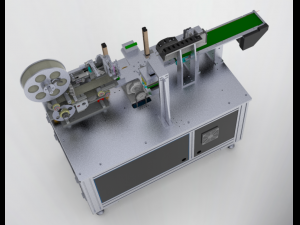 circular arc surface labeling machine 3D 모델