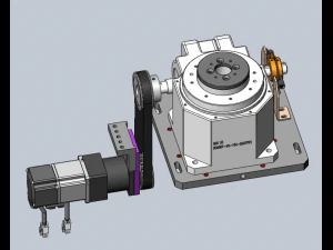 circular arc surface labeling machine 3D Model