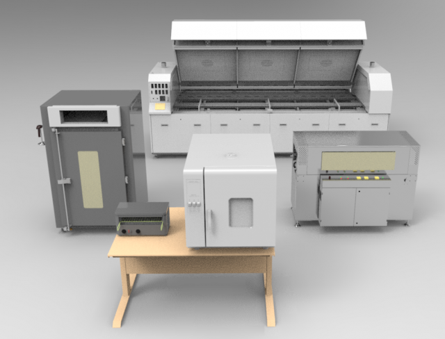 collection of oven-type devices 3D Model .c4d .max .obj .3ds .fbx .stl .blend 