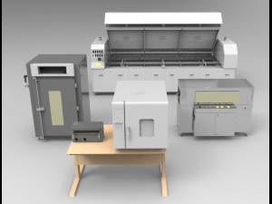 collection of oven-type devices 3D 모델