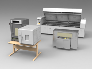 collection of oven-type devices 3D Model