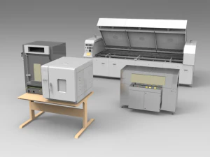 collection of oven-type devices 3D Model