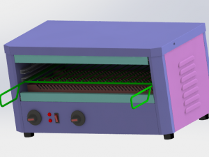 collection of oven-type devices 3D Model