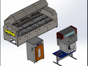 collection of oven-type devices 3D Model