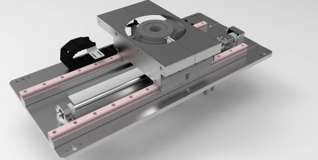 the horizontal motion and rotation integrated module 3D Model .c4d .max .obj .3ds .fbx .stl .blend 