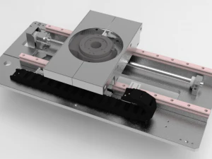 the horizontal motion and rotation integrated module 3D Model