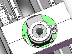 the horizontal motion and rotation integrated module 3D Model