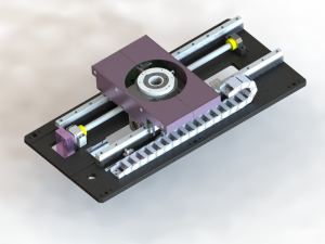 the horizontal motion and rotation integrated module Modello 3D