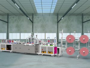 n95 mask production machine 3D 모델