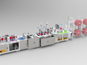 n95 mask production machine 3D 모델