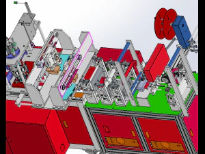 n95 mask production machine 3D Model