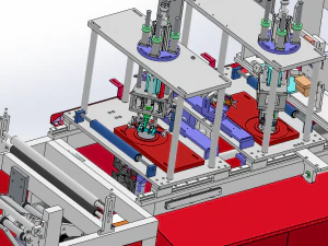 n95 mask production machine 3D Model