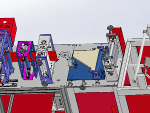 n95 mask production machine 3D Model