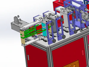 n95 mask production machine 3D Model