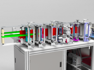 n95 mask production machine 3D 모델