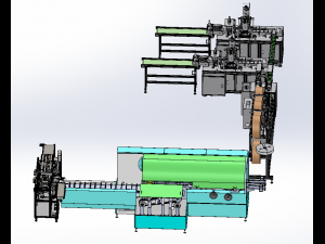 mask production machine 3D Модель