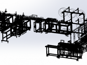 mask production machine 3D Модель