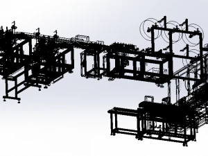 mask production machine 3D Model