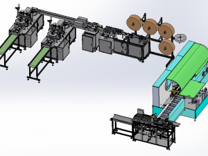 mask production machine 3D Модель