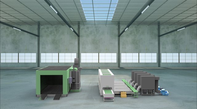 paint spraying equipment set Modelo 3D .c4d .max .obj .3ds .fbx .stl .blend 