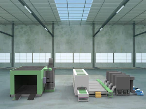 पेंट छिड़काव उपकरण सेट 3D मॉडल