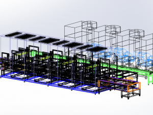 paint spraying equipment set Modelo 3D