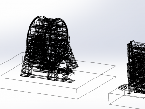 automated three-dimensional garage 3D-Modell