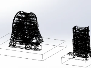 automated three-dimensional garage 3D Model