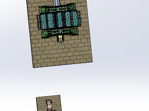 automated three-dimensional garage 3D-Modell