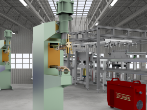 platoon welding machine 3D Model
