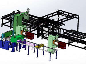 platoon welding machine 3D Model