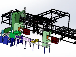 platoon welding machine 3D Model