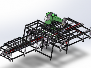 platoon welding machine 3D Model