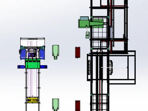 platoon welding machine 3D Model