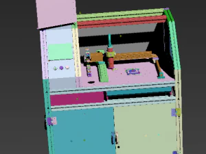impresora de inyecci&oacute;n de tinta Modelo 3D