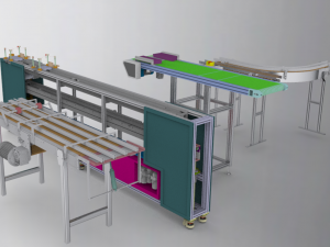 conveyor assembly 3D मॉडल