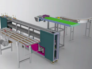conveyor assembly 3D Model