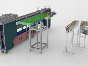 conveyor assembly 3D मॉडल