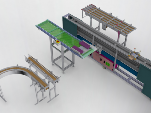 conveyor assembly 3D मॉडल