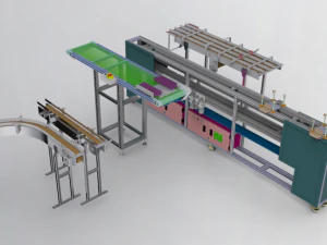 conveyor assembly 3D Model