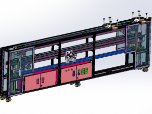 conveyor assembly 3D मॉडल