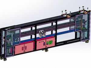 conveyor assembly 3D Model