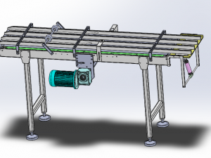 conveyor assembly 3D मॉडल