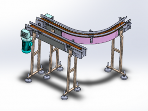 conveyor assembly 3D मॉडल