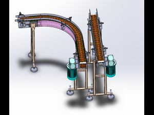 conveyor assembly 3D मॉडल