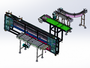 conveyor assembly 3D मॉडल