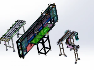 conveyor assembly 3D Model